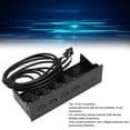 thumbnail image 3 of Hub de panel frontal USB 2.0 Dpofirs de 4 puertos para carcasa de ordenador PC, 3 of 9