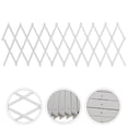 thumbnail image 3 of 1pc Expandable Garden Fence Wall Fence Decor Wooden Climbing Plant Support Fence, 3 of 9