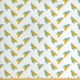 thumbnail image 1 of Abstract Upholstery Fabric by the Yard, Abstract Watercolor Brush Stroke Art Pastel Colored Spots Modern Style, Decorative Fabric for DIY and Home Accents, Pale Blue Earth Yellow by Ambesonne, 1 of 4