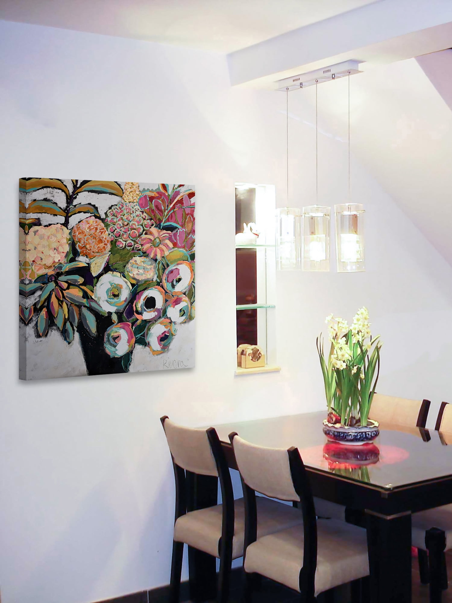 Marmont Hill "Spring Bouquet" by Michelle Rivera Painting Print on Wrapped Canvas