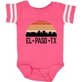 thumbnail image 3 of Inktastic El Paso Texas Skyline Retro Boys or Girls Baby Bodysuit, 3 of 5