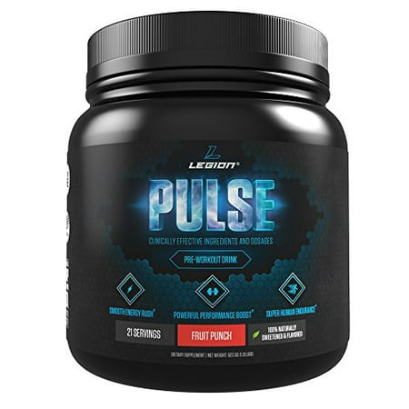 Legion Pulse Pre Workout Supplement All Natural Nitric Oxide Preworkout 21