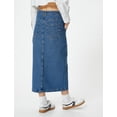 thumbnail image 4 of Midi Jean Skirt, 4 of 6