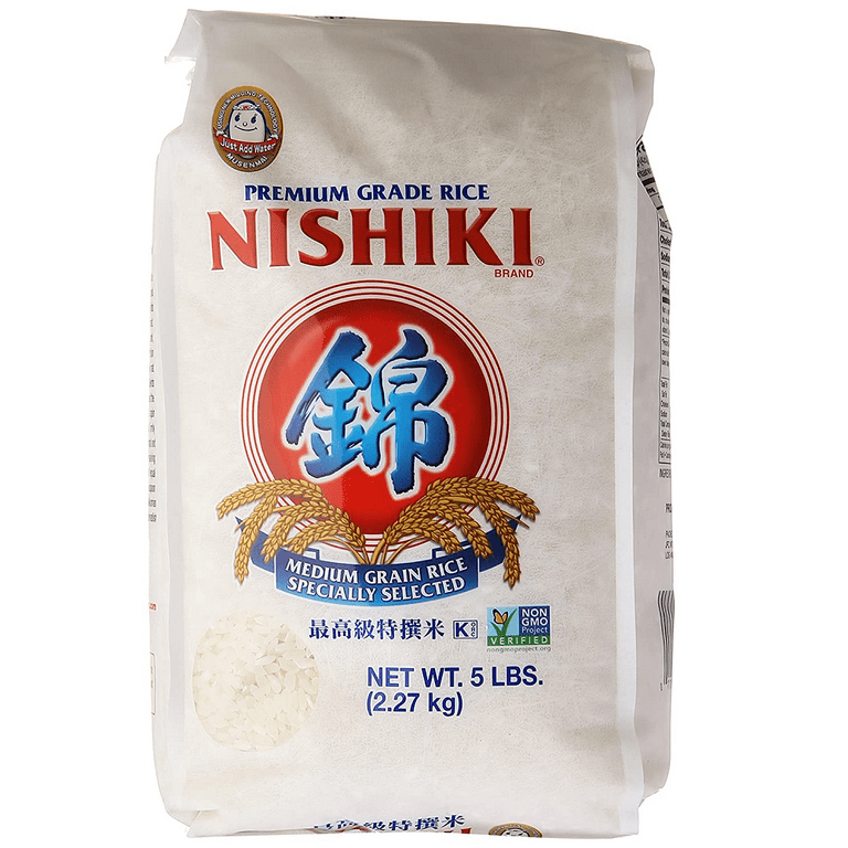 Arroz para Sushi, Nishiki Premium Grade Rice, 5 lb