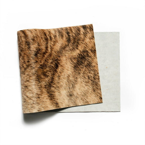 Hair On Hide Leather, Panel, Exotic Light