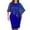 Blue, variant on Plus Size Dress for Women Sparkly Prom Party Dress Sequin Slim Wedding Fashion Midi Dresses L-5XL