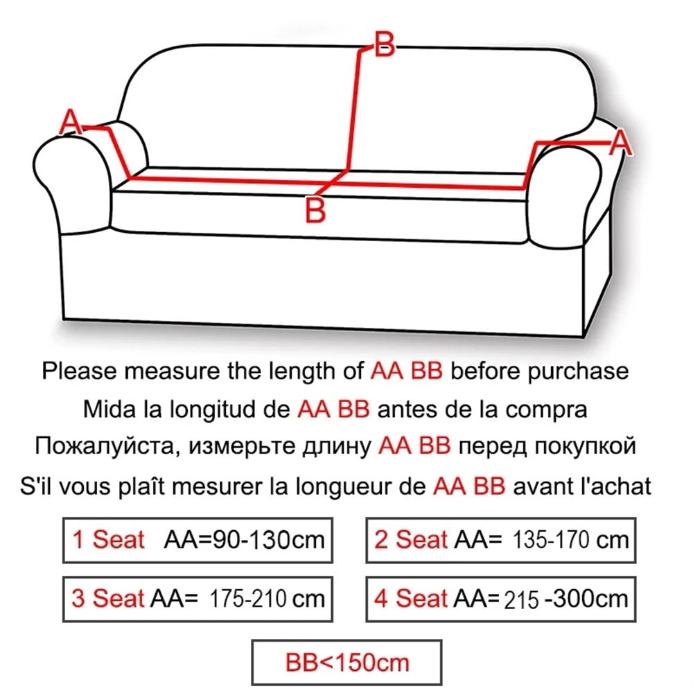 Sofa Cover Stretch Sofa European Slipcovers Armchair Cover Corner Sofa Couch Cover 1/2/3/4 Seat For Living Room