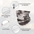thumbnail image 6 of Winter Neck Warmer Ski Face Mask Camouflage Gray Neck Gaiter Mask Face Cover Balaclava Scarf, 6 of 7