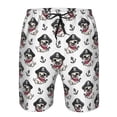thumbnail image 3 of Goofa DOG IS WEARING PIRATE COSTUME Printed Mens Swim Trunks Summer Quick Dry Short Beach Swimwear Bathing Suits-3X-Large, 3 of 6