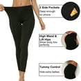thumbnail image 3 of QRIC Yoga Pants for Women with Pockets High Waisted Tummy Control Fitness Workout Leggings, 3 of 6