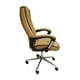 thumbnail image 2 of SILLA EJECUTIVA OFICINA ERGONOMICA VINIPIEL CAFE SEMIRECLINABLE Naceb Technology NA-0930C, 2 of 4