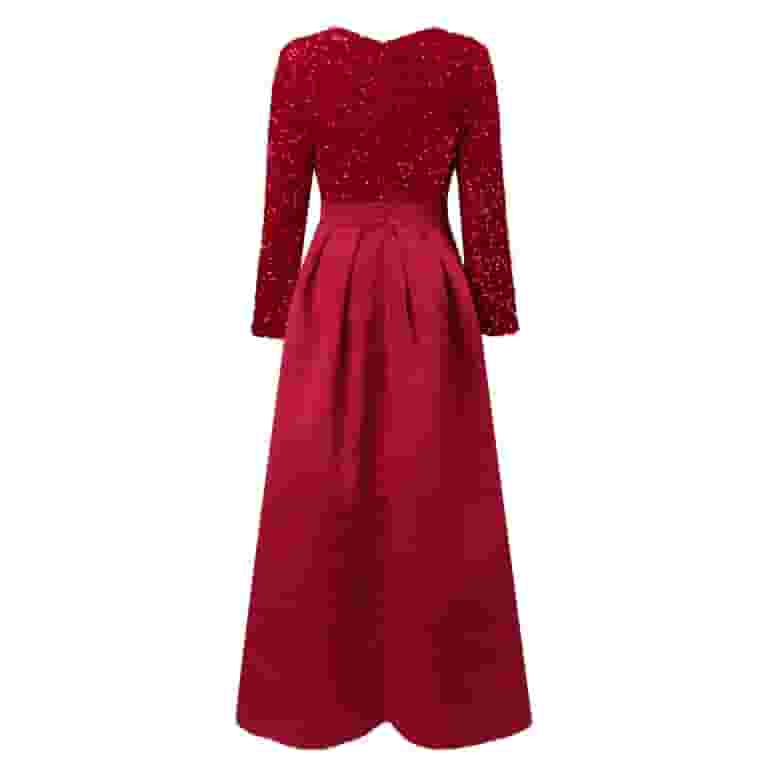 Summer Sexy Irregular Neck Long Sleeve Dresses Female Small beads One Shoulder Sequin Party Mini Dress Summer Sexy Irregular Neck Long Sleeve Dresses Female Small beads One Shoulder Sequin Party Mini Dress