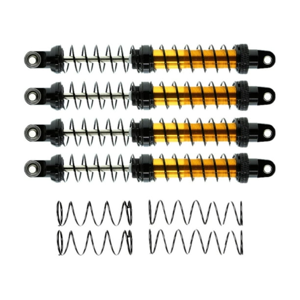 Paquete de 4 amortiguadores de suspensión de metal de repuesto para TRX4 SCX10 90046 120 mm Estilo 6