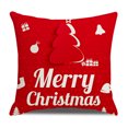 thumbnail image 2 of Advancent Funda de almohada navideña con estampado de Navidad, funda de cojín para sofá, funda de almohada decorativa para el hogar, sofá, Navidad, Kits de decoración para fiestas No.17 Advancent HA007803-17, 2 of 6