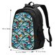 thumbnail image 5 of Balery Colorful Fishing Baits Mochila con carga USB para hombre y mujer - Mochila impermeable y antirrobo para portátil con puerto USB para viajes, trabajo, estudios y universidad, 5 of 7