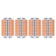 thumbnail image 3 of Conector de conductor, 4 piezas, conector de conductor de cable, terminal de empalme, terminal de conductor de cable, respuesta rápida, 3 of 8