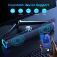 thumbnail image 4 of Salange Small Sound Bar for TV Computer, Compact Soundbar with Built-in Subwoofer, Bluetooth 5.4, HDMI/AUX/USB,16.3inch, 4 of 7