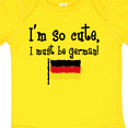 thumbnail image 4 of Inktastic So Cute German Boys or Girls Baby Bodysuit, 4 of 5