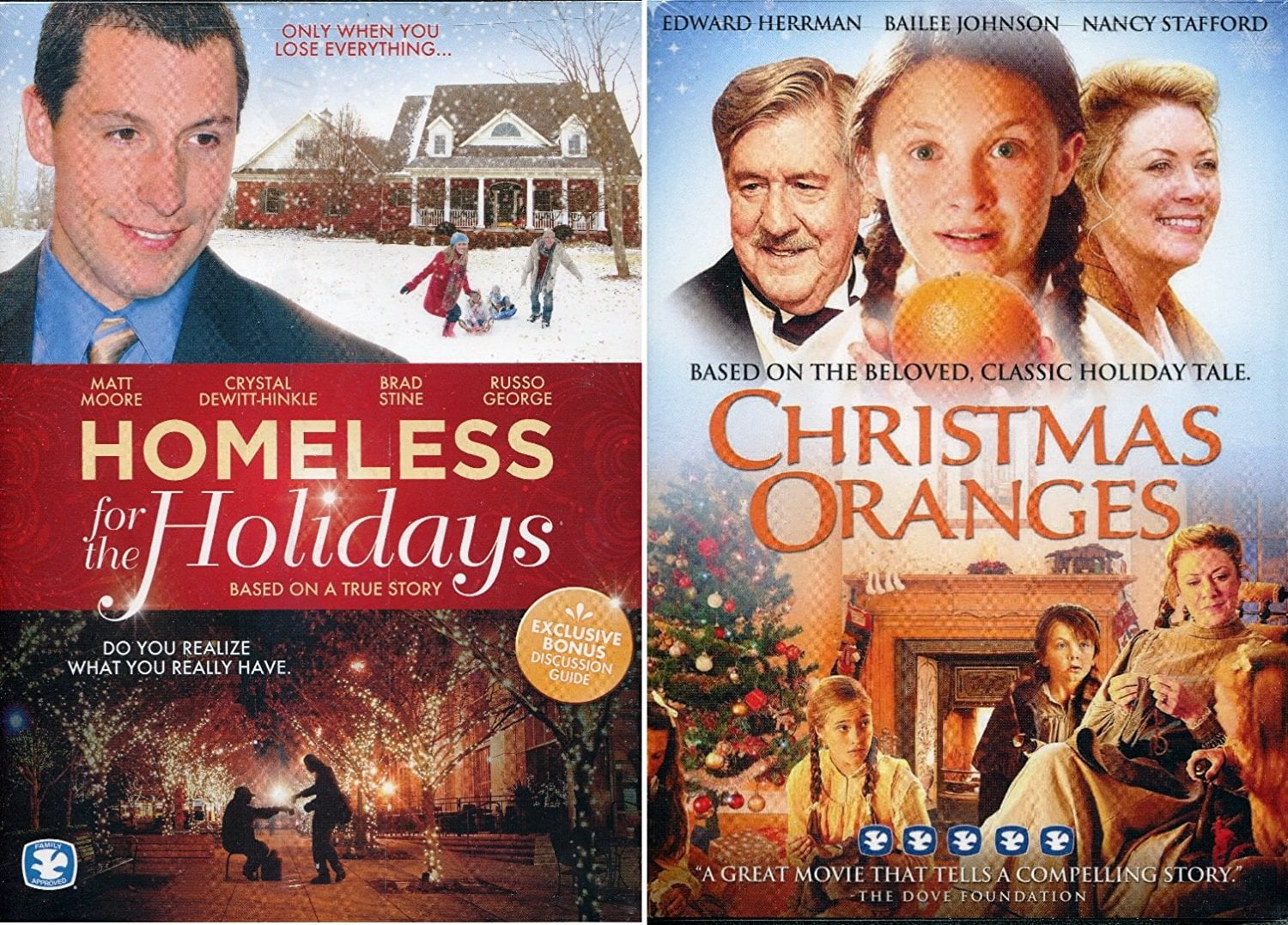 Homeless for the Holidays / Christmas Oranges (2 DVD Set)