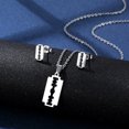 thumbnail image 3 of Collier de forme lame, 3 of 4