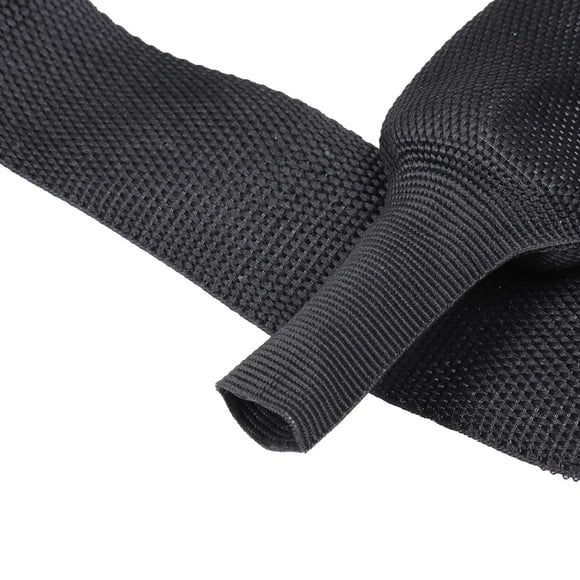 Sonoreboom 2 in 1 Heat Shrink Braided Sleeving Fabric Tubing-Perfectly fit Irregular Shape Hose/Cable/Wire (3/8"(10mm), 22FT)