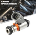thumbnail image 2 of 1 Pcs 036906031G Inyector de Combustible para SEAT Ibiza 1.4L 1993-2002 Metal Plástico Tono Negro Plateado, 2 of 7