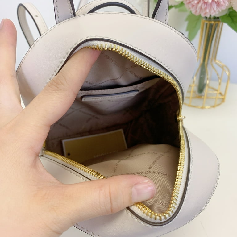 Michael Kors Jaycee Mini XS Light Cream PVC Small Bookbag Michael Kors Jaycee Mini XS Light Cream PVC Small Bookbag