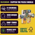 thumbnail image 5 of Quokka Jigsaw Puzzles for Adults 1000 Piece - Roaring Twenties New York – Detective Jigsaw - Extra Fun Challenges, 5 of 8