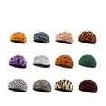 thumbnail image 2 of Gorra de malla para deportes al aire libre, para correr, transpirable, absorbente del sudor, de secado rápido, con forro para casco, a prueba de viento, protección solar, color sólido, gorra pequeña, 2 of 4