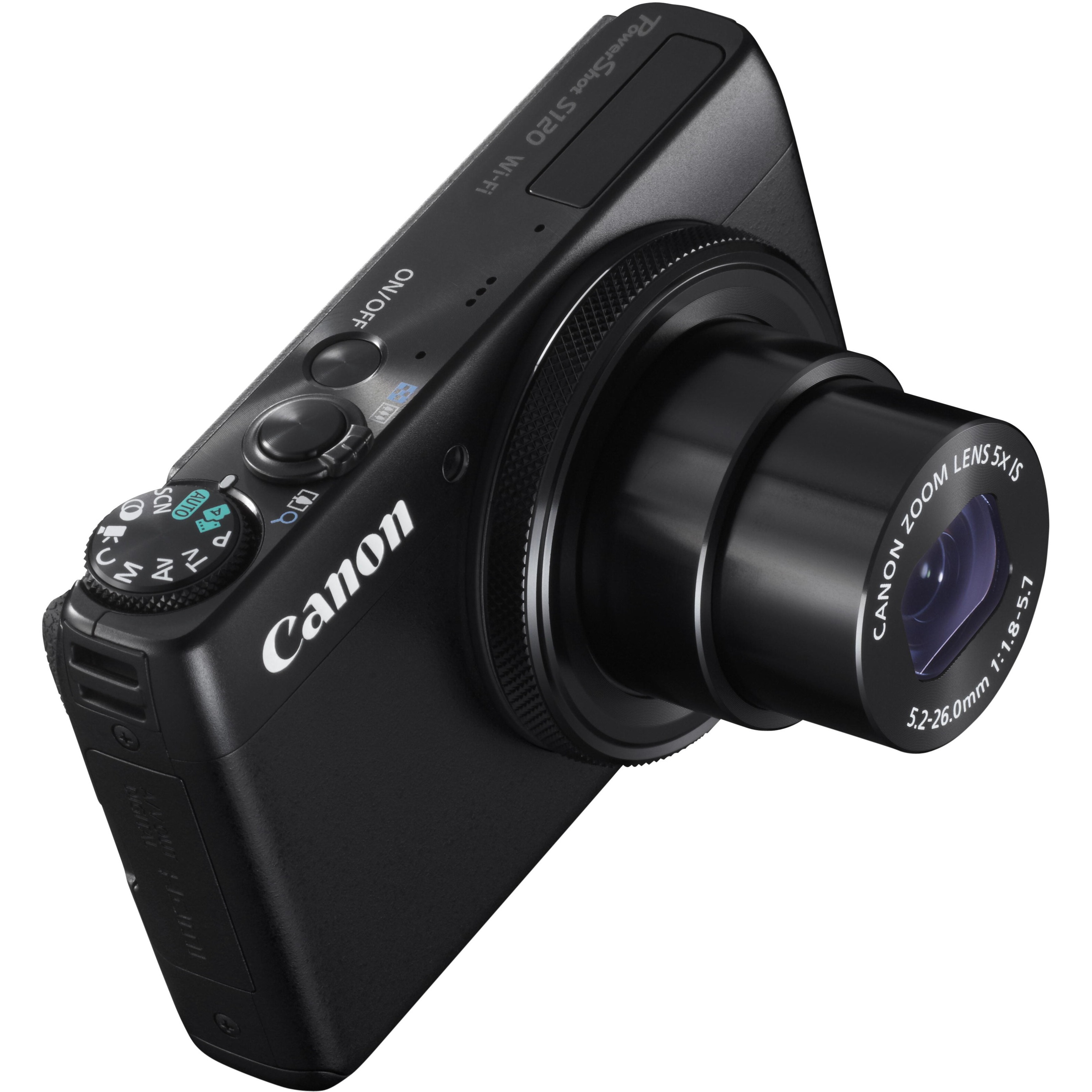 Canon PowerShot S120 12.1 Megapixel Compact Camera, Black - image 3 of 6