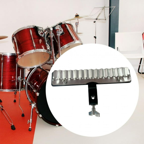Crasher de percusión perfecl para bateristas, barra de tracción montada en charles, sonido de corte, superficie de juego, accesorios de percusión