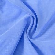 TANBOM Men's Nylon Mesh See-Through Breathable Boxer Briefs Underwear Blue, 1-Pack, L
