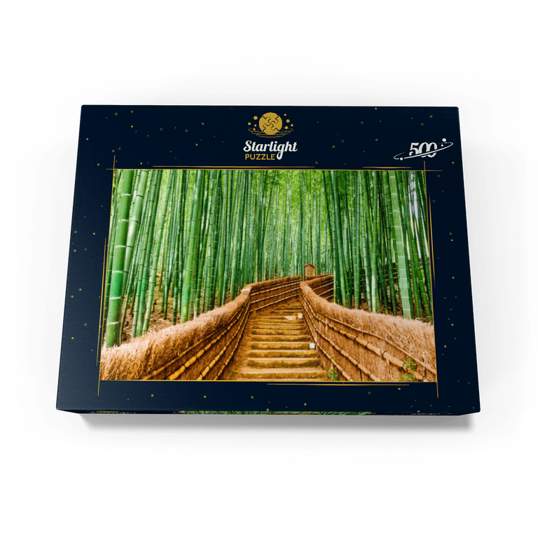 MyPuzzle - Kyoto Japan In Bamboo Forest - Premium 500 Piece Jigsaw