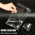 thumbnail image 4 of 200 Pcs 5-1/2'' x 7-1/2'' Self Sealing Cellophane Bags，Clear Cellophane Cello Bags，Fit 5 X 7 Inch Cards Photos，A6 A7 Envelopes Candy，Self Adhesive for Packaging Gifts,Cookies, 4 of 14