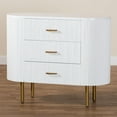 thumbnail image 6 of bali & pari Beyla Mid-Century Dresser, 3-Drawer, White, 6 of 10