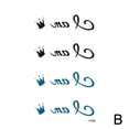 thumbnail image 1 of Bright Color Temporary Tattoo Stickers - Water Transfer, Durable, Easy to Disassemble, 1 of 1