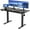 Black, variant on Standing Desk Adjustable Height, 40x24  Sit Stand up Desktop for  Office,  Rising Computer Table with Memory Preset, Yellow Beams