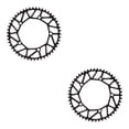 thumbnail image 4 of Youkk Alloy Crank set - Durable Precise Fit Smooth Operation - Guaranteed Compatibility Bicycles Crank 50T black 2Set, 4 of 6