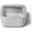 Gray, variant on Caraway Glass Food Storage - 4.4 Cup Glass Container - Ceramic Coated Food Container - Non Toxic, Non Stick Lunch Box Container with Lids - Dishwasher, Oven, & Microwave Safe - Navy