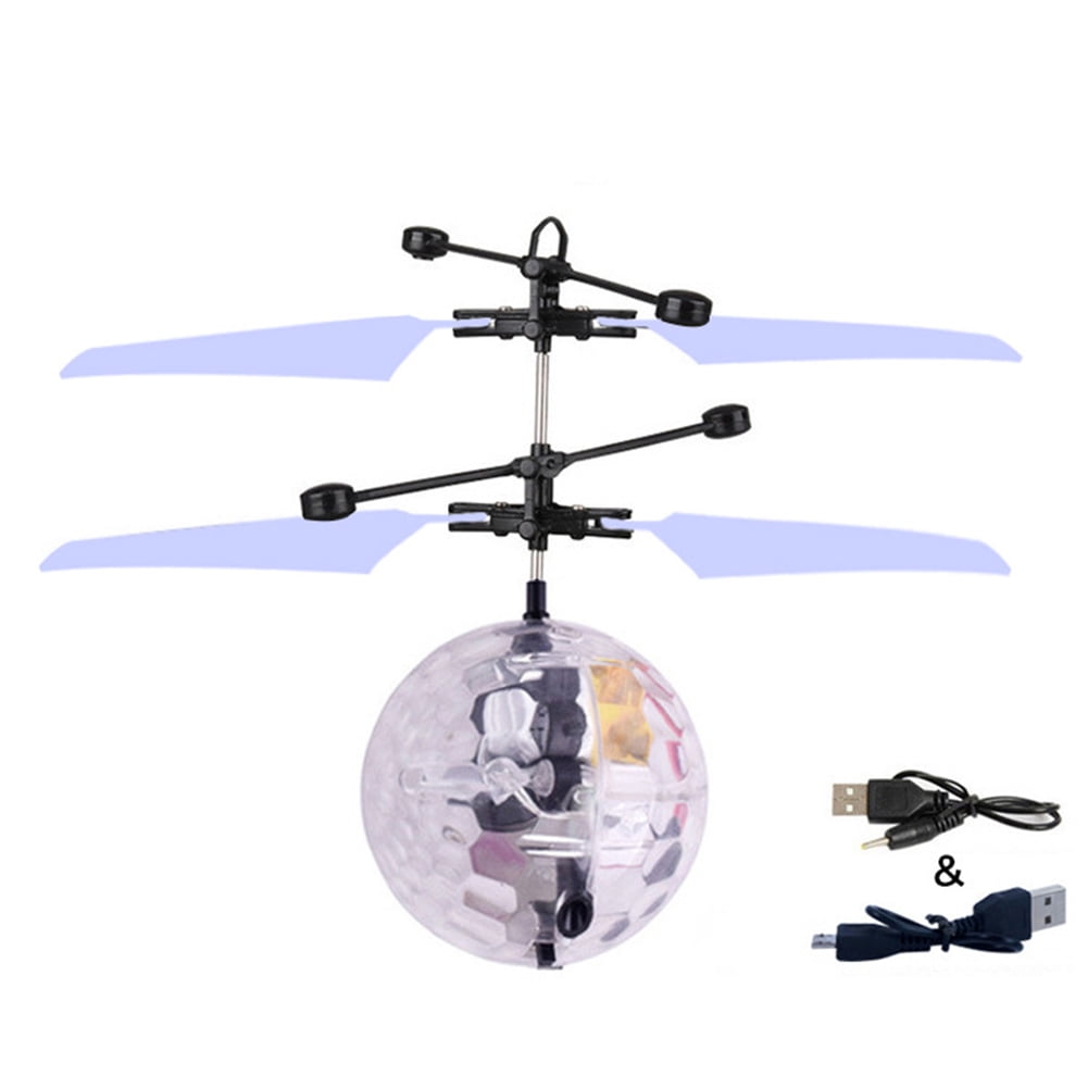 RC Flying Ball Toys,Unicorn RC Flying Helicopter Toys for Kids Boys Girls Birthday Gifts Infrared Induction Remote Control RC Drone Light Up Toys Sports Indoor Outdoor Games for Kids Flying Unicorn 