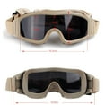thumbnail image 3 of Bangcool Safety Goggles Protective Unisex Riding Goggles Cycling Goggles Safety Glasses, 3 of 6