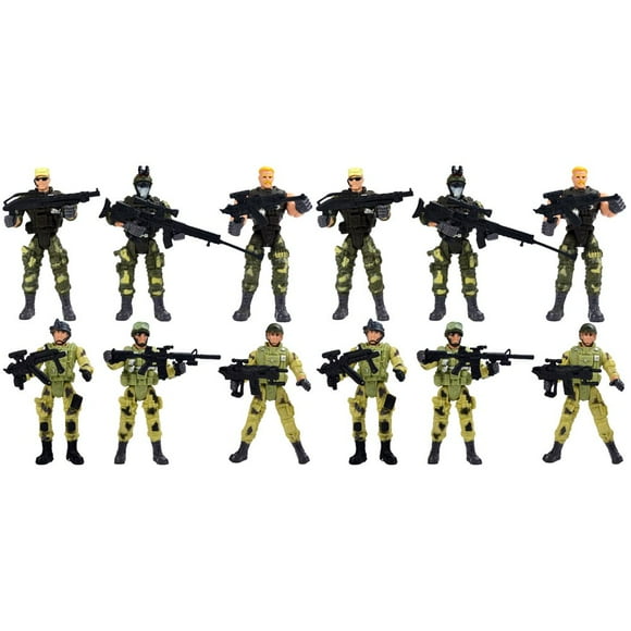 OUSITAID Action Special Figures Forces Figure Toys Forces Palything Men Man Guys Soldiers Soldier Toys Man Plastic