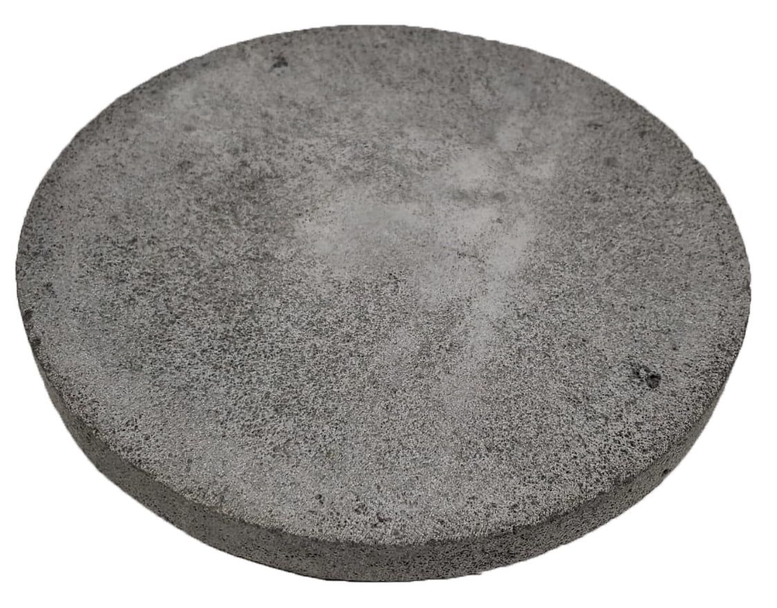 GRILL de piedra redondo 30 cm diámetro
