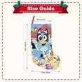 thumbnail image 3 of Defioc Bluey for Christmas Stockings 18" Personalized Holiday Stocking for Family, Farmhouse Decor, Xmas Tree Decoration, 1 Pack, 3 of 7