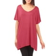 thumbnail image 3 of Thanth Women's Loose Fit Tunic Tops and Long Shirts with Plus Size, 3 of 3