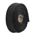 thumbnail image 3 of 100Fens New 2.5CM 5M Roll Fiberglass Exhaust Header Pipe Heat Wrap Tape + 4 Ties Kit Hot, 3 of 9