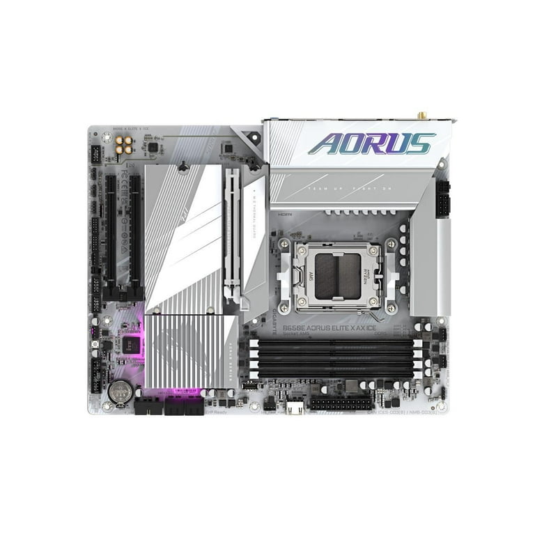 Aorus Ultra Durable B650 AORUS ELITE AX ICE Gaming Desktop