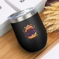 thumbnail image 4 of 12oz Easter Egg Tumbler with Lid & Straw, Insulated Stainless Steel Wine Cup, [Easter Theme] Print, 4 of 5