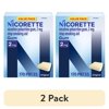 (2 pack) Nicorette Nicotine Gum, Stop Smoking Aids, 2 Mg, Flavored, 170 Count