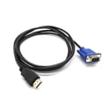 thumbnail image 3 of Hdmi To Vga Adapter Cable Vga To Hdmi Adapter D-sub To Hdmi Monitor 15 Pin Adapter To Hdmi Male To Vga Male Connector Cord Transmitter One-way Transmi, 3 of 3